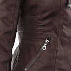 Women's Breathable Jacket – Refined Winter Warmth in Black or Brown