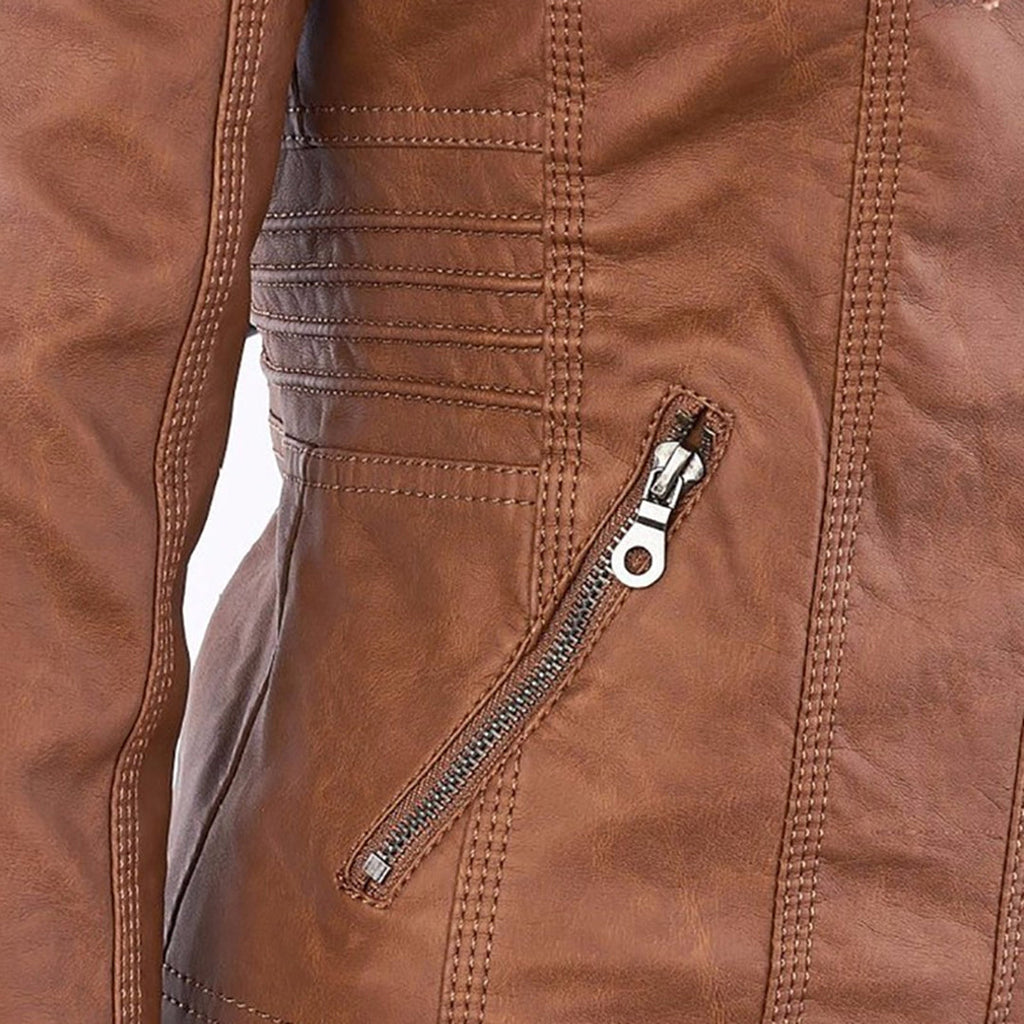 Women's Breathable Jacket – Refined Winter Warmth in Black or Brown
