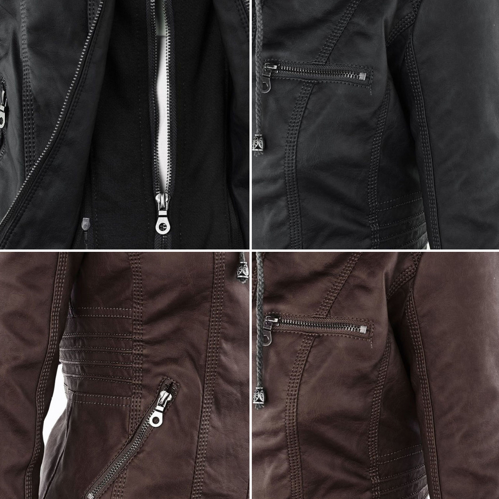 Women's Breathable Jacket – Refined Winter Warmth in Black or Brown