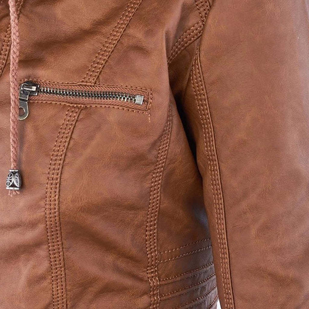Women's Breathable Jacket – Refined Winter Warmth in Black or Brown