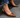 Croc-Effect Pointed Slingback Heels