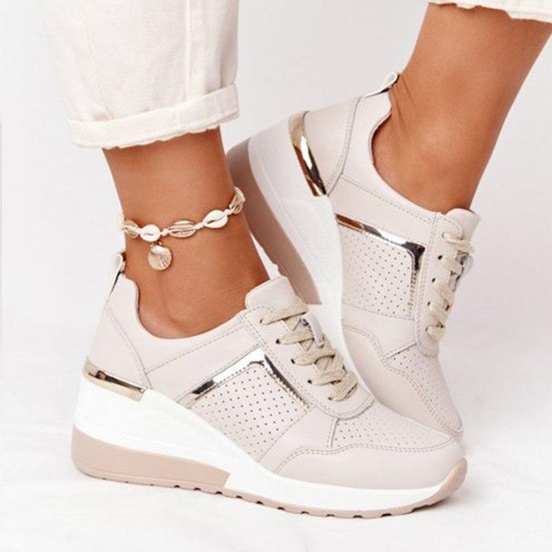 Reinforced Sole Sneakers - Everyday Comfort Trainers | Meave & Ivy