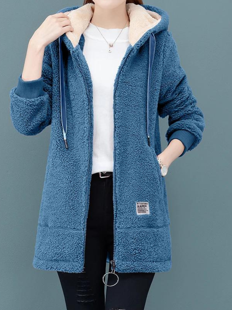 Hooded Teddy Jacket – Ultra-Soft Everyday Warmth