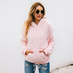 Teddy Fleece Hoodie with Kangaroo Pocket