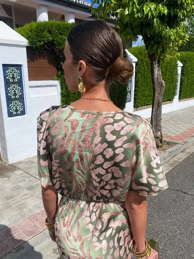 Wrap Midi Dress – Classic Everyday Casual Dress | Meave & Ivy
