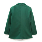 Double-Breasted Structured Blazer