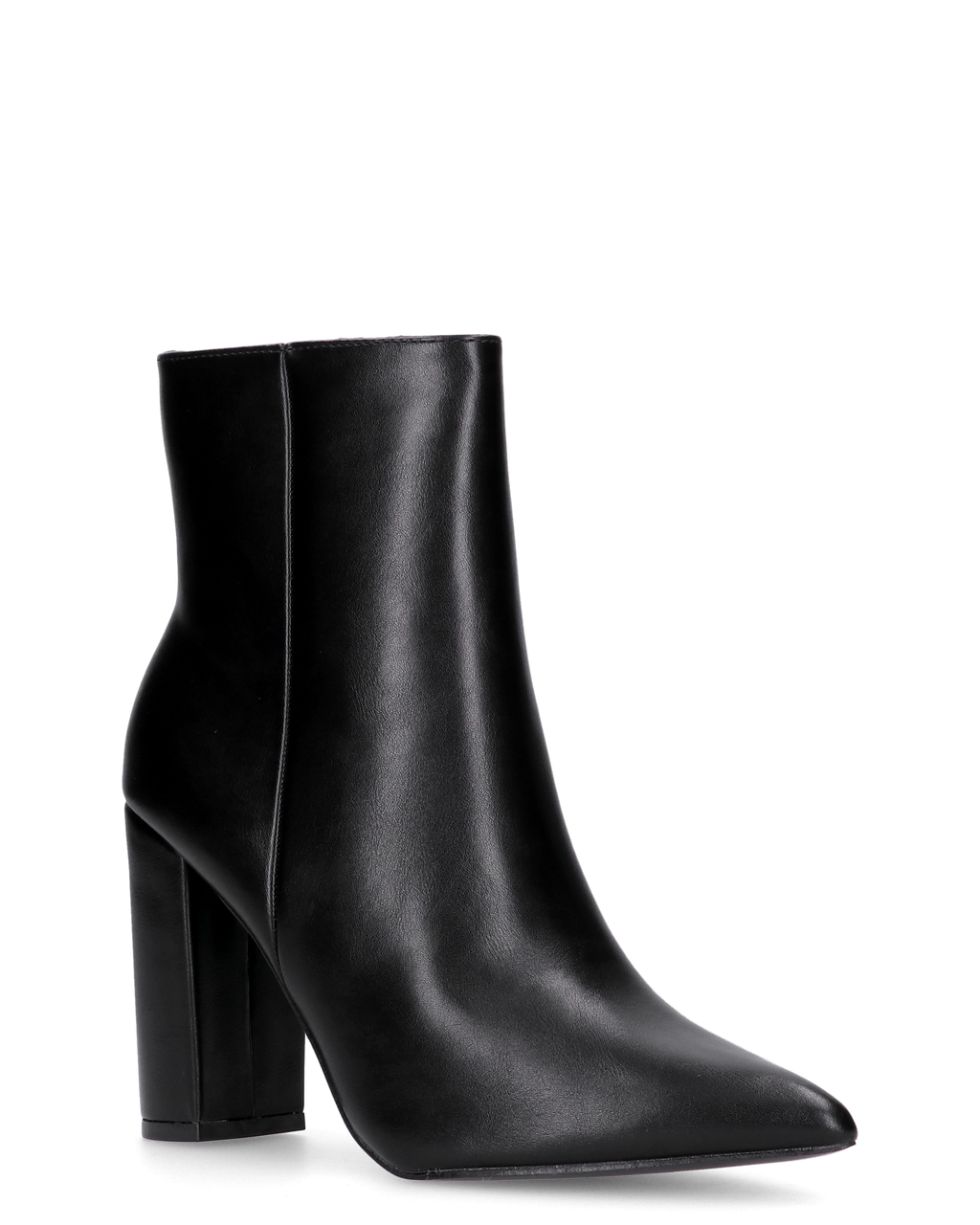 2-in-1 Convertible Knee-High Boots - Black Heeled