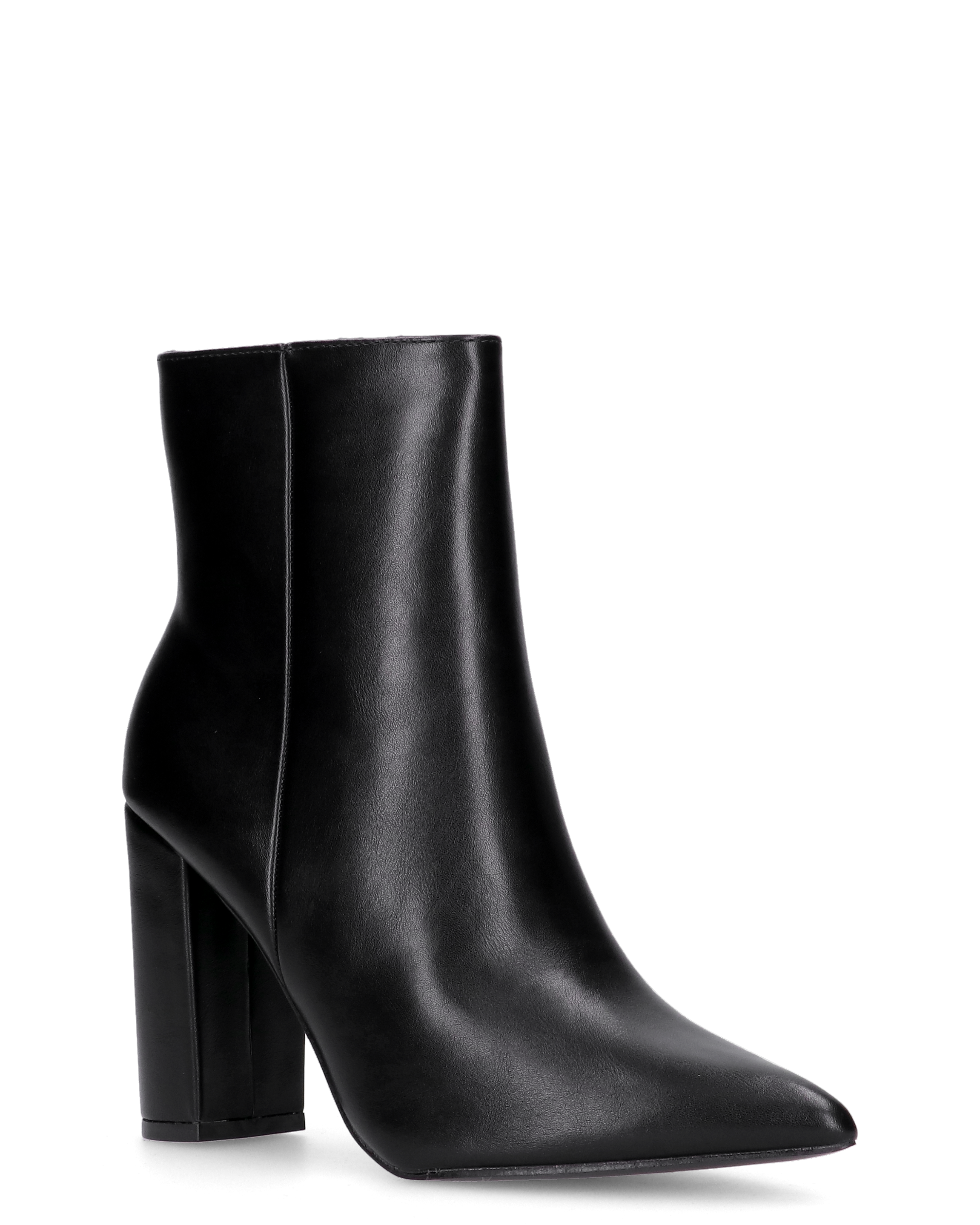 2-in-1 Convertible Knee-High Boots - Black Heeled