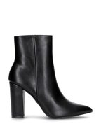 2-in-1 Convertible Knee-High Boots - Black Heeled