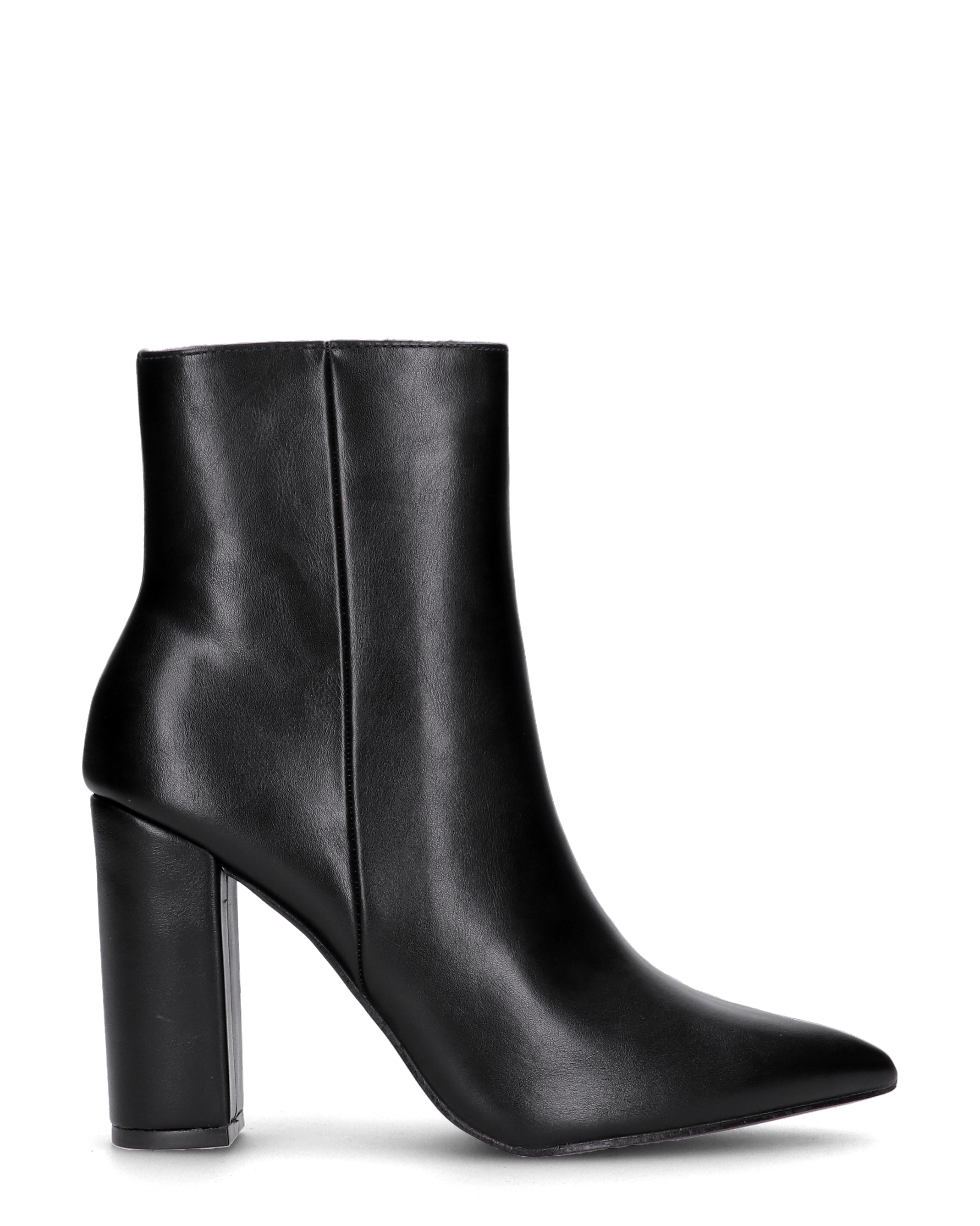 2-in-1 Convertible Knee-High Boots - Black Heeled