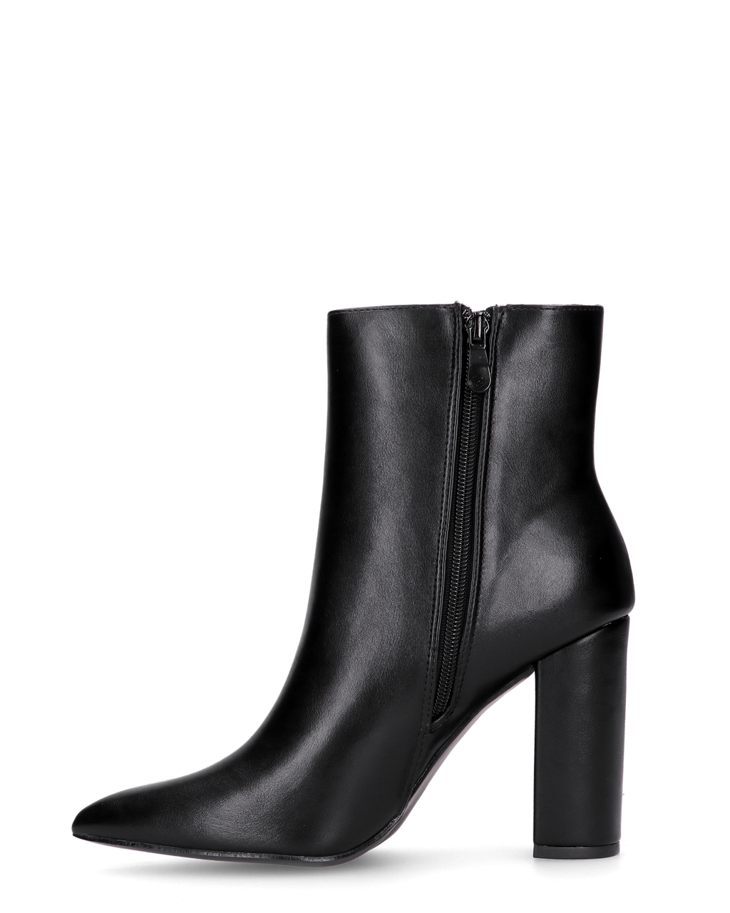 2-in-1 Convertible Knee-High Boots - Black Heeled