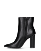 2-in-1 Convertible Knee-High Boots - Black Heeled
