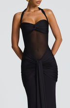 Hourglass Evening Dress – Sculpted Fitted Silhouette