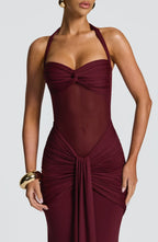 Hourglass Evening Dress – Sculpted Fitted Silhouette