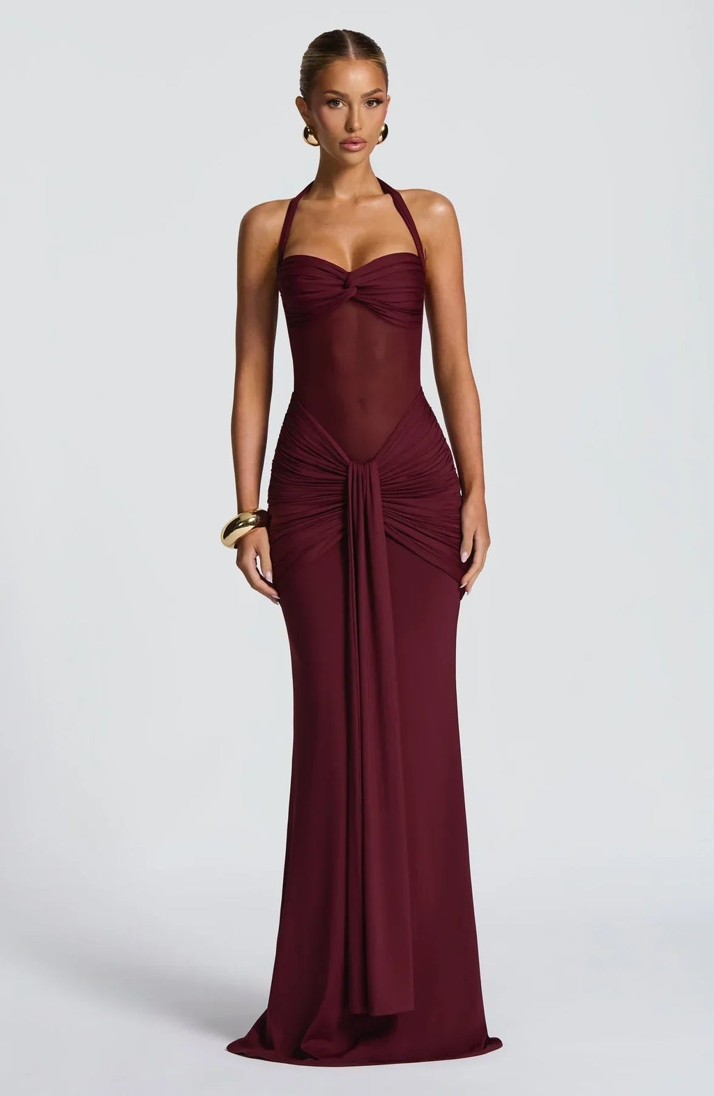 Hourglass Evening Dress – Sculpted Fitted Silhouette
