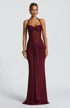 Hourglass Evening Dress – Sculpted Fitted Silhouette