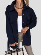 Lightweight Button Jacket – Trendy Layering Jacket in 8 Colours