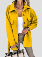 Lightweight Button Jacket – Trendy Layering Jacket in 8 Colours
