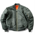Ribbed Trim Bomber Jacket – Classic Design in 11 Colours