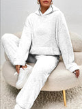 Teddy Fleece Lounge Set – Hoodie and Joggers, 5 Colours