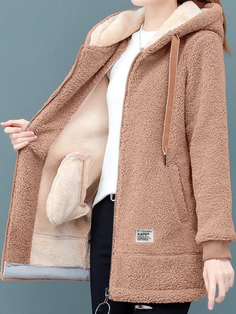 Hooded Teddy Jacket – Ultra-Soft Everyday Warmth