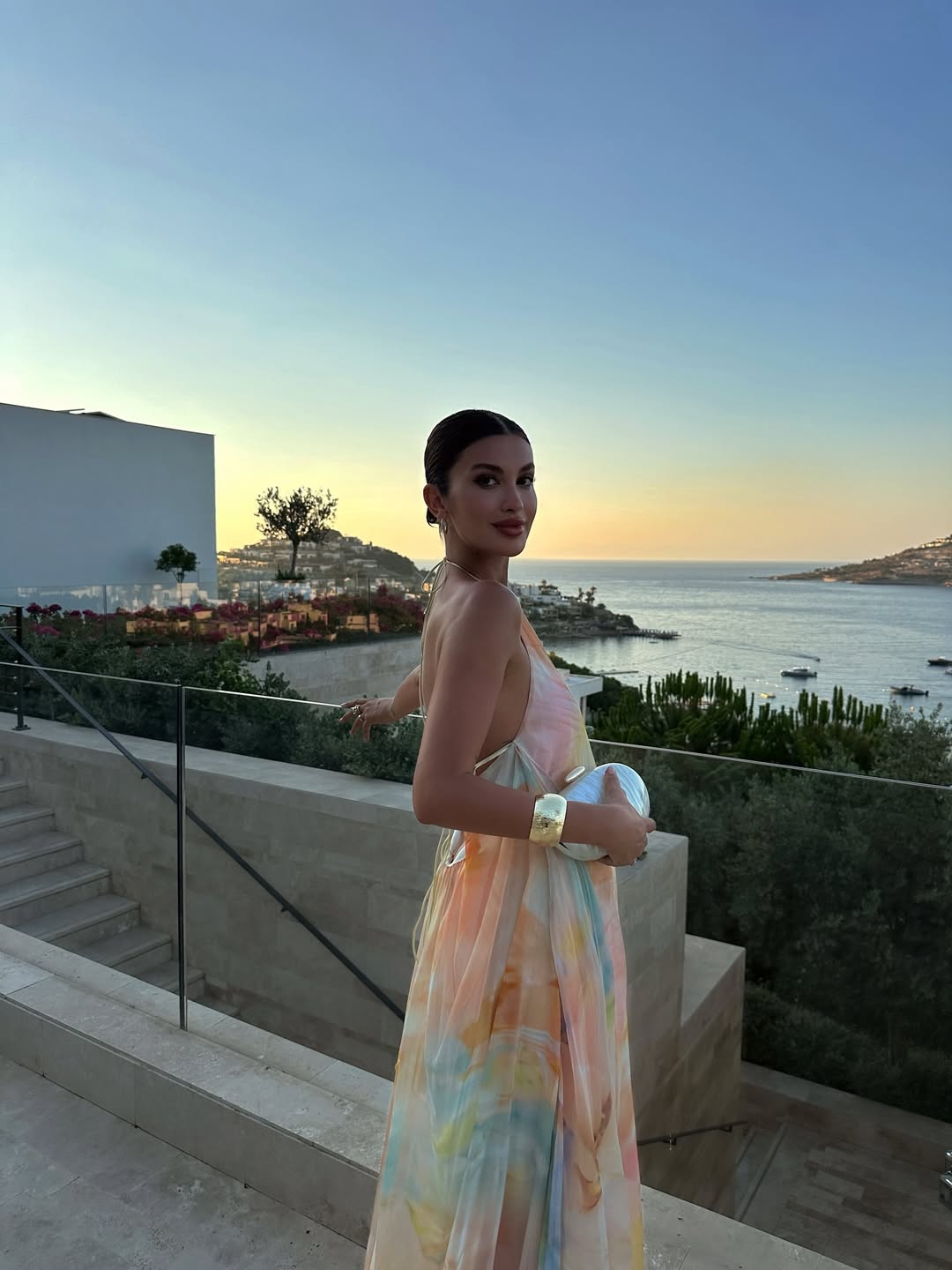 Floral Halter Neck Maxi Dress – Wedding Guest Occasion Dress | Meave & Ivy