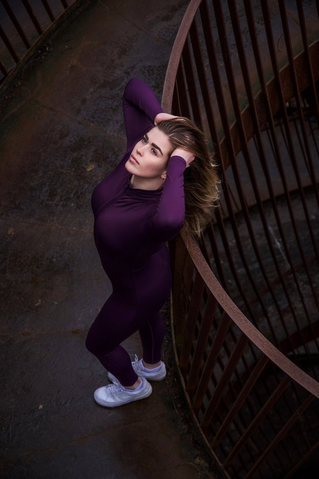 Women's Fleece Lined Winter Jumpsuit – Warm Stretch One-Piece