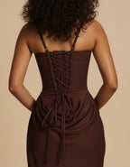Sculpted Midi Dress – Refined Tailored Fit