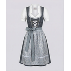 Women's Classic Dirndl Midi Dress – Oktoberfest Style