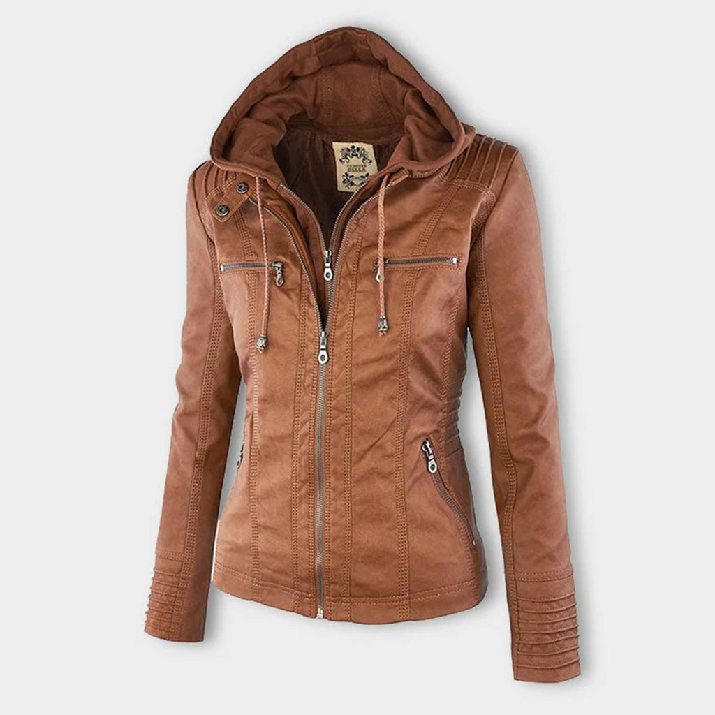 Women's Breathable Jacket – Refined Winter Warmth in Black or Brown