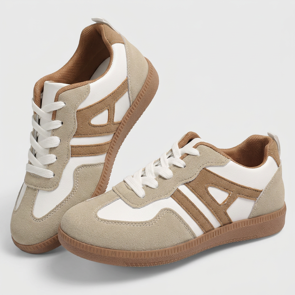Women's Lace-Up Shoes – Soft Support for Every Step in 4 Colours