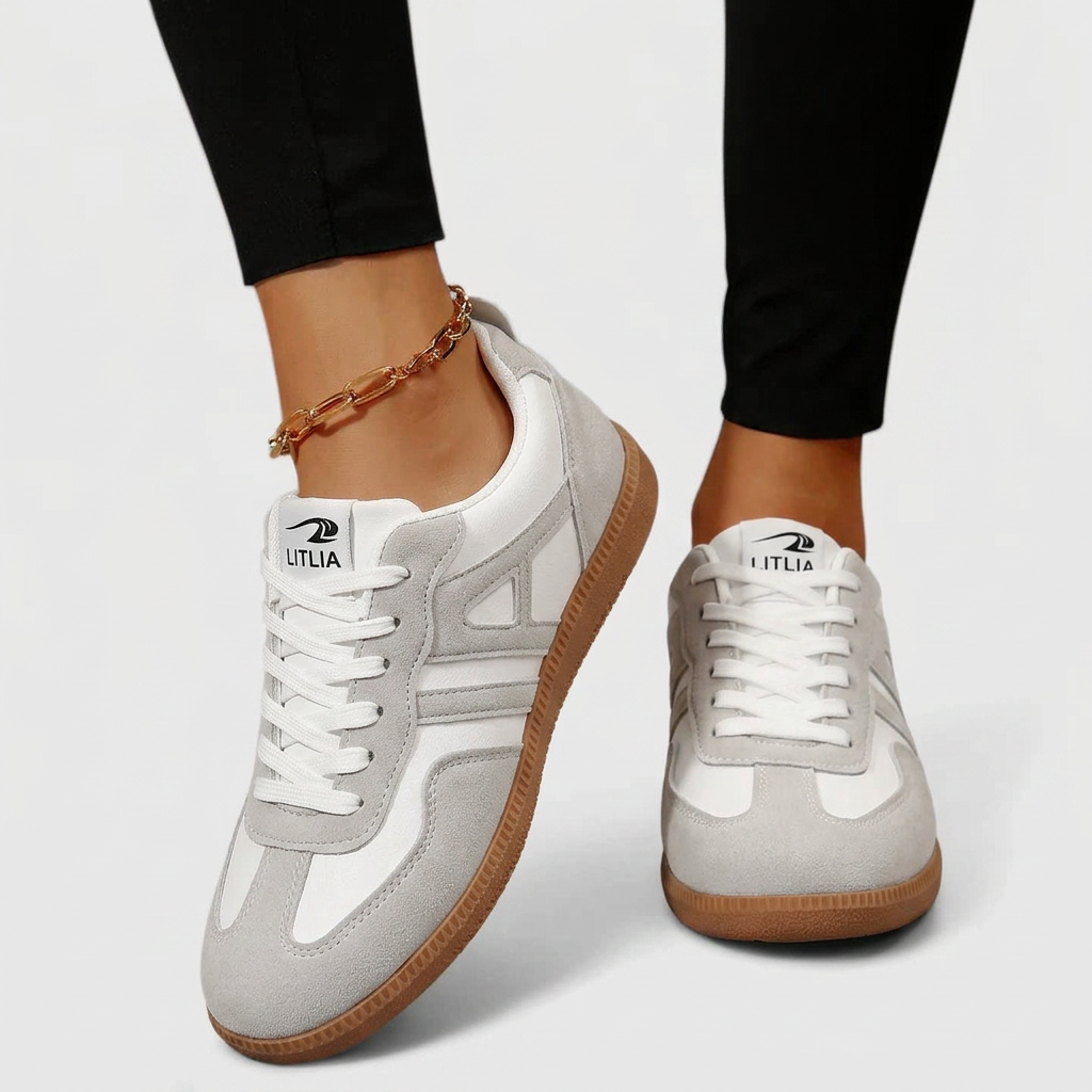Women's Lace-Up Shoes – Soft Support for Every Step in 4 Colours