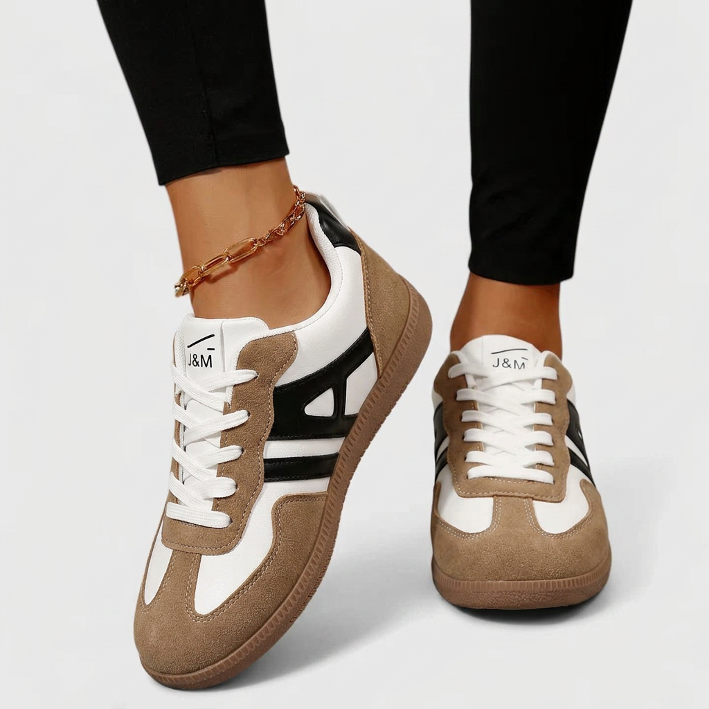 Women's Lace-Up Shoes – Soft Support for Every Step in 4 Colours