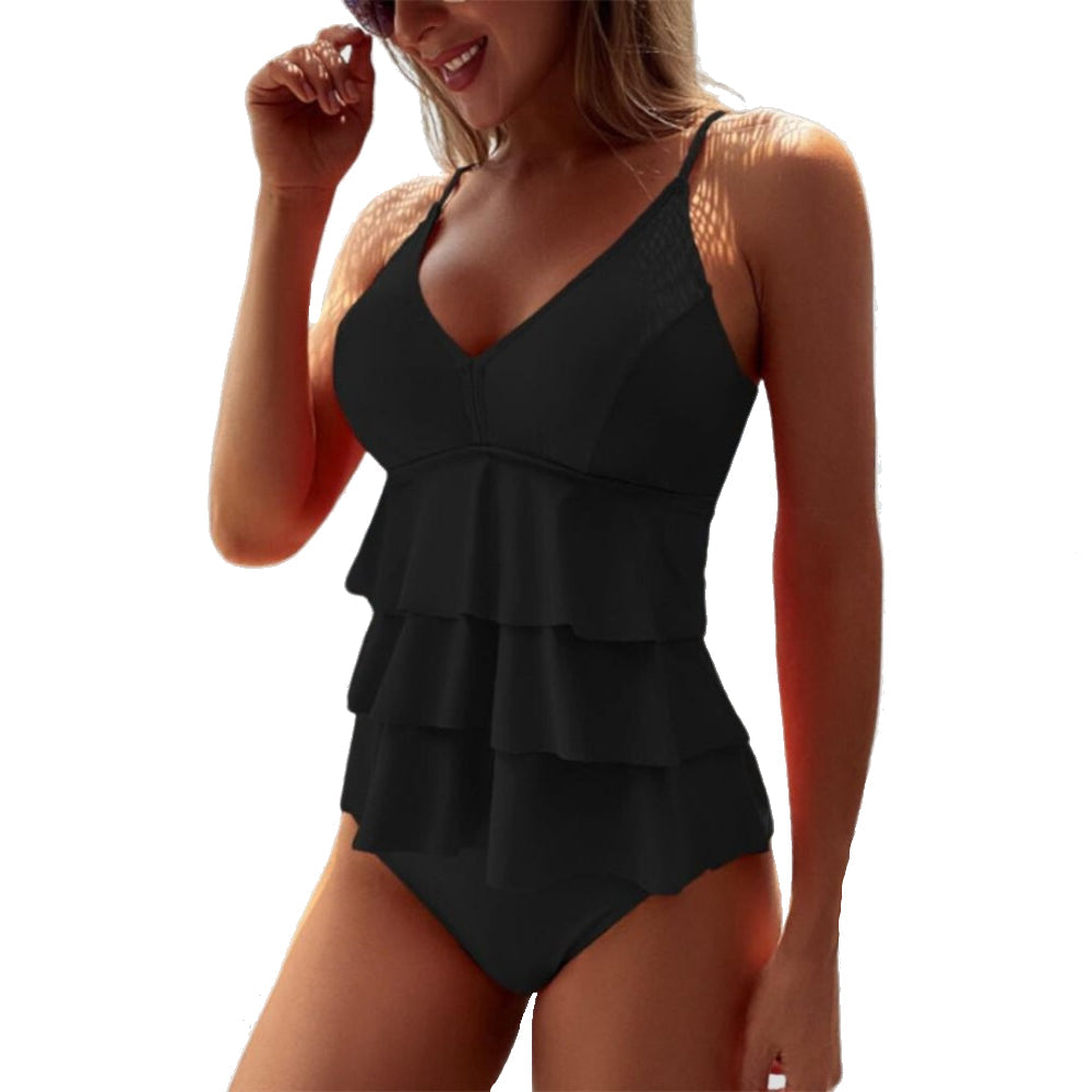 V-Neck Swimsuit – Women's Summer Everyday Swimsuit | Meave & Ivy
