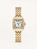 Women's Gold Square Case Bracelet Watch – Luxury Dress Watch
