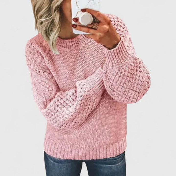 Women's Knitted Jumper Dress – Effortless Warm Style in 5 Colours