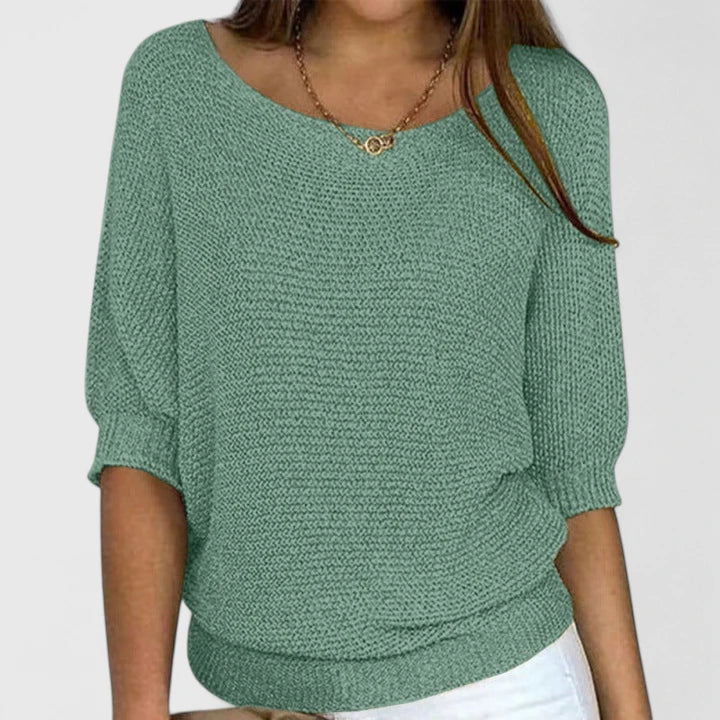 Women's Jumper – Effortless Layering Knit in 5 Colours