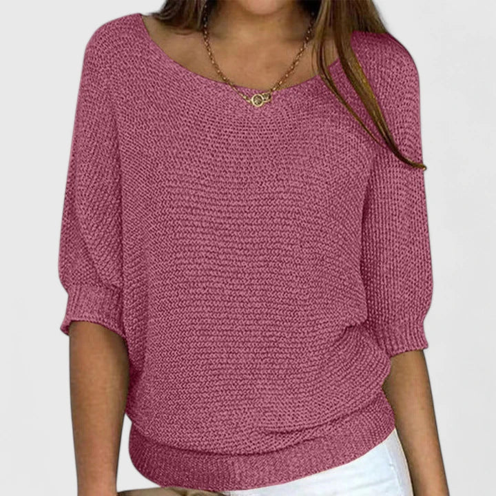 Women's Jumper – Effortless Layering Knit in 5 Colours