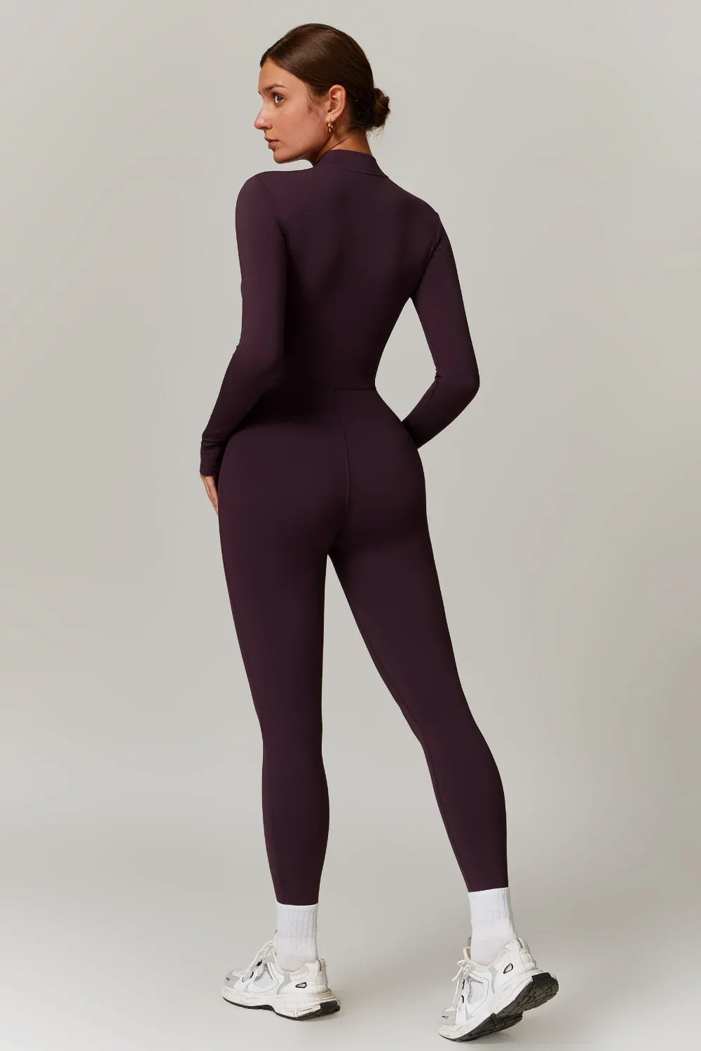 Women's Fleece Lined Winter Jumpsuit – Warm Stretch One-Piece