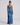 Draped Ruched Waist Satin Maxi Dress