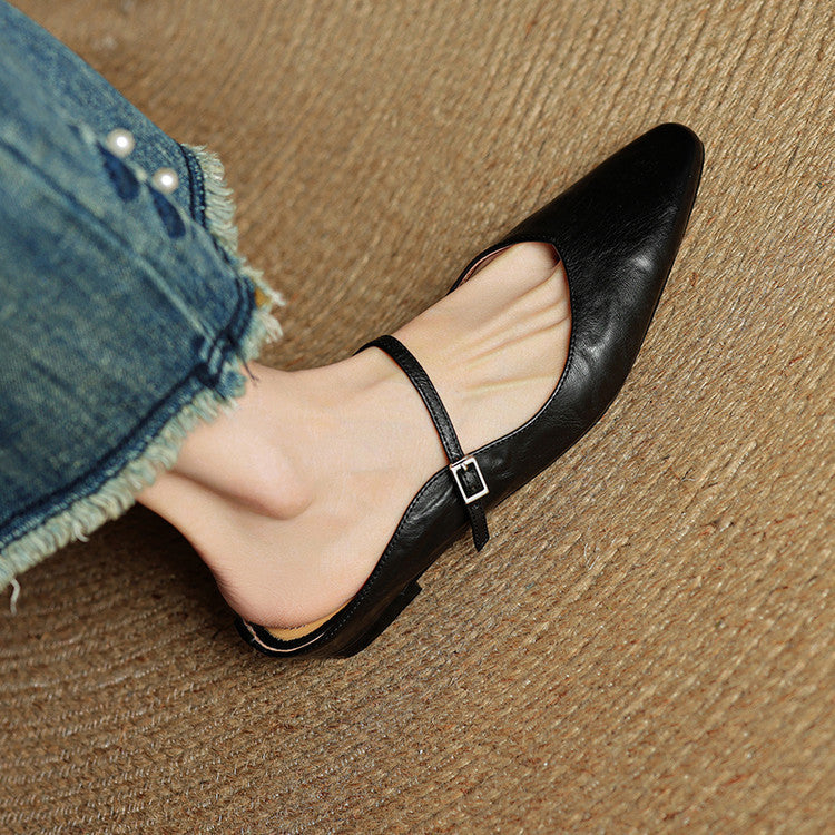Slip-On Mule Sandals – Comfortable Everyday Flat Sandal | Meave & Ivy