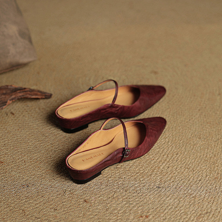 Slip-On Mule Sandals – Comfortable Everyday Flat Sandal | Meave & Ivy