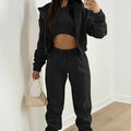 Women's Three-Piece Athleisure Co-Ord Set