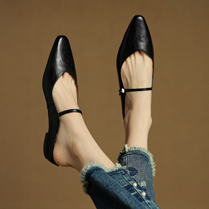 Slip-On Mule Sandals – Comfortable Everyday Flat Sandal | Meave & Ivy
