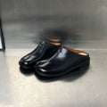 Women's Leather-Look Backless Flat Mules