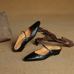 Slip-On Mule Sandals – Comfortable Everyday Flat Sandal | Meave & Ivy