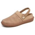Women's Mesh Slingback Clogs with Rounded Toes