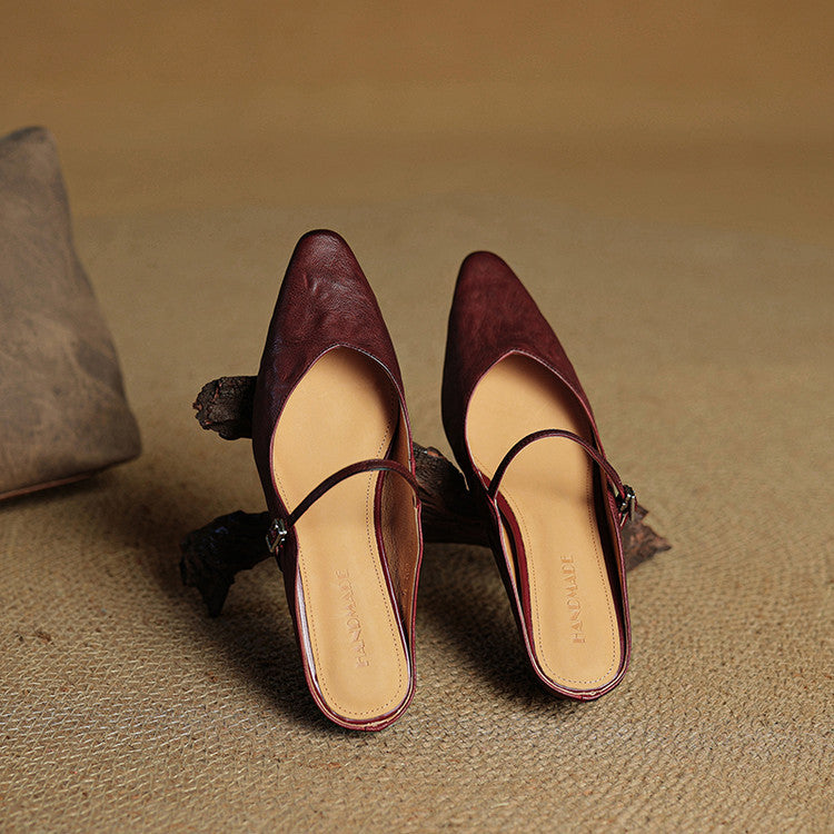 Slip-On Mule Sandals – Comfortable Everyday Flat Sandal | Meave & Ivy