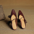 Slip-On Mule Sandals – Comfortable Everyday Flat Sandal | Meave & Ivy