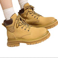 Women's Lace-Up Ankle Boots with Padded Collars